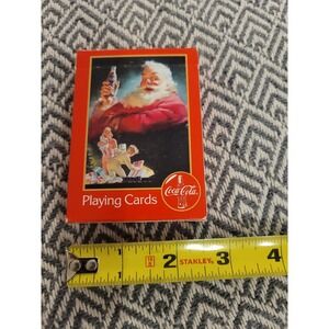 Coca Cola Playing Cards- Christmas, Santa. Complete Set!- With 3 Santa Jokers
